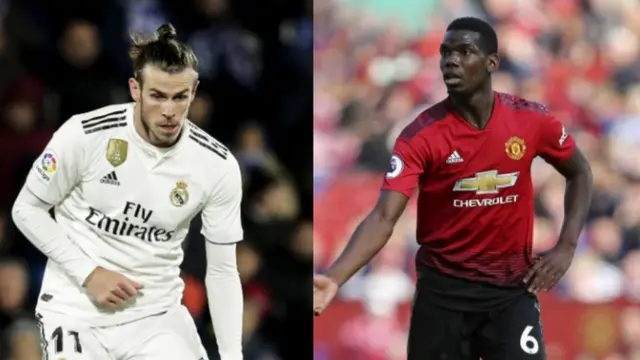 Gareth Bale da Pogba