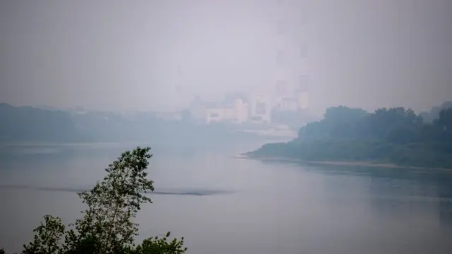 Смог в Кемерово