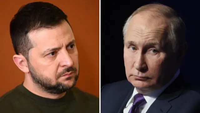 ज़ेलेंस्की और पुतिन