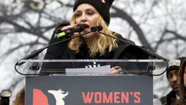 Madonna en el National Mall