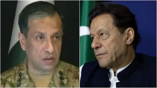 عمران خان، ڈی جی آئی ایس پی آر