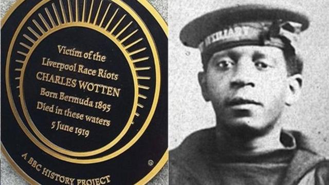 黑人士兵查爾斯·沃頓（Charles Wotten）在騷亂中喪生
