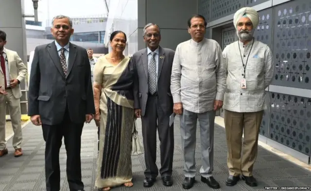 श्रीलंकेचे राष्ट्राध्यक्ष मैत्रिपाल सिरिसेना यांचंही आगमन झालं आहे