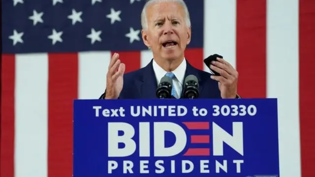 Joe Biden discursa