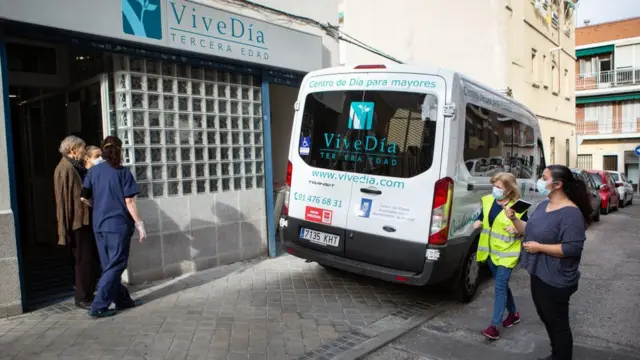Residencia de ancianos Vive Día, en Madrid.