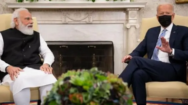صدر بائیڈن اور وزیراعظم مودی