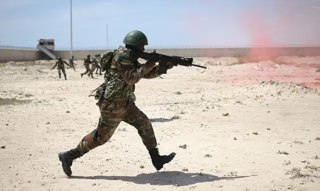  Centre de formation militaire turc à Mogadiscio, Somalie