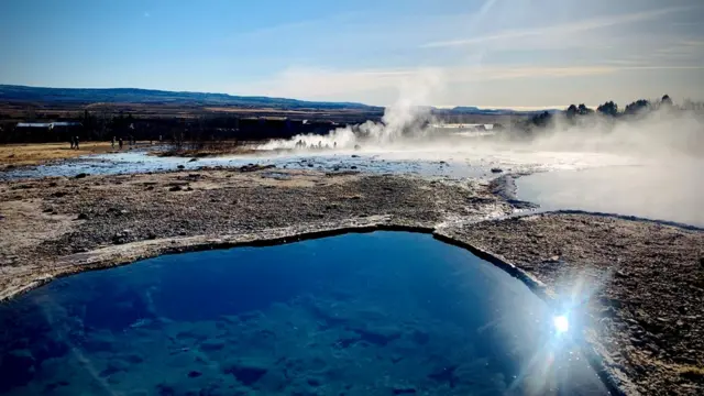 Iceland's hot springs are a big draw for international tourists
