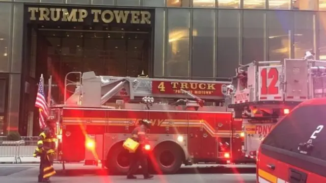 ਟਰੰਪ ਟਾਵਰ ਵਿੱਚ ਅੱਗ