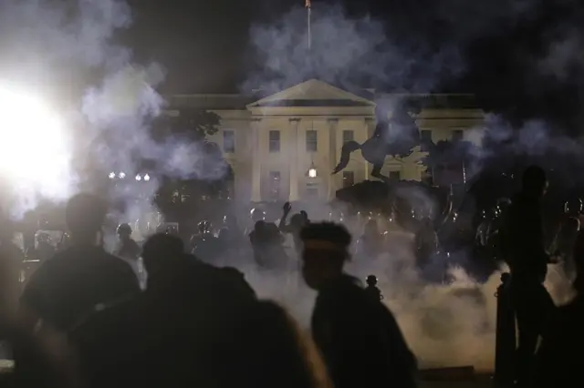 На фото - Вашингтон, 31 мая.