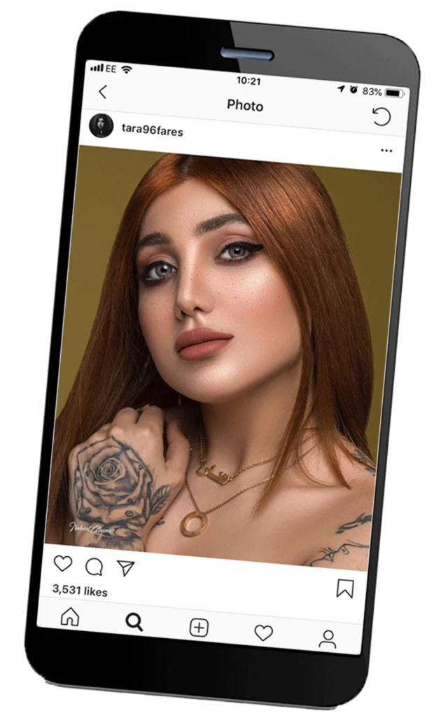Instagram de Tana Fares