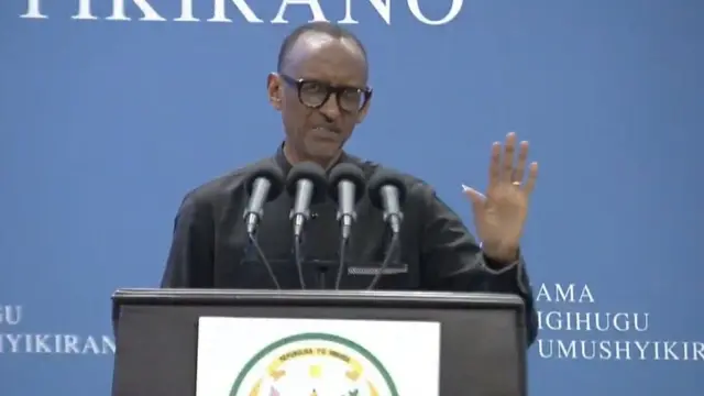 Bwana Kagame yavuze ko nta kizabuza leta kwimura abatuye aho bashobora kwibasirwa n'ibiza