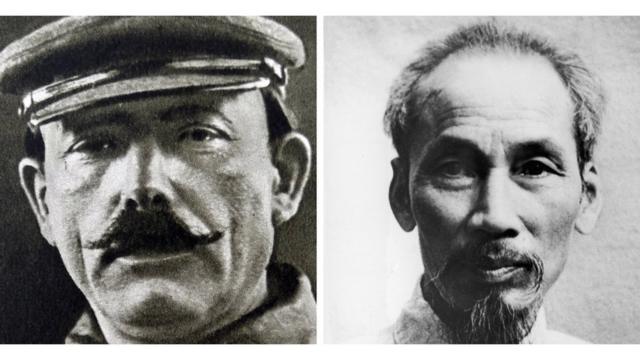 Mikhail Borodin và Hồ Chí Minh