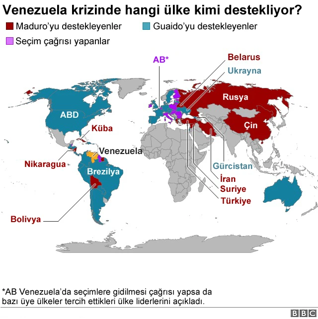 Venezuela'ya destek