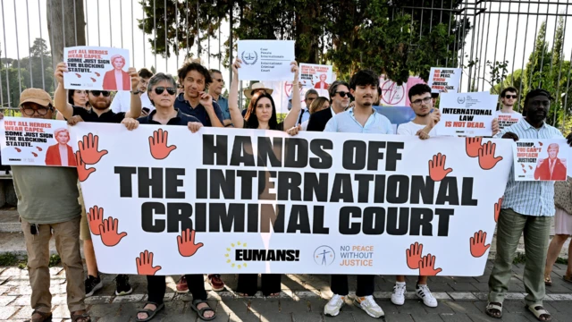 campaigners say Trump, Putin and others should get their hands off the ICC