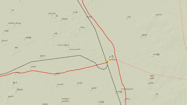 သတ်ဖြတ်မှုဖြစ်ပွားခဲ့ရာ ခင်ဦးမြို့နယ်