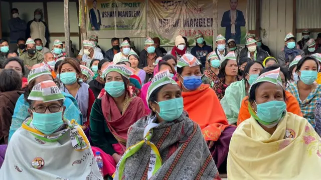 एक चुनावी सभा