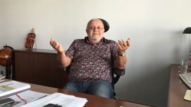 Главный редактор берлинского издательства "РусМедиа" Борис Фельдман