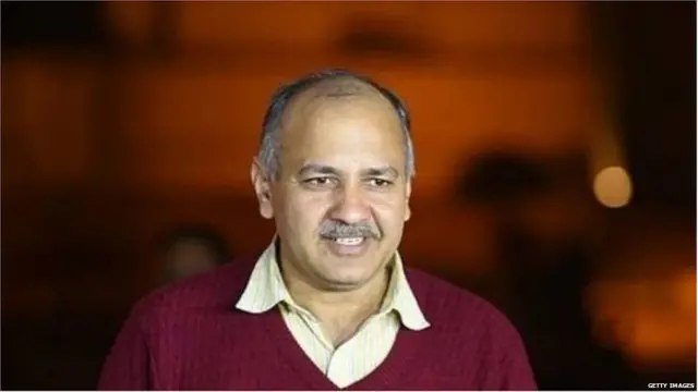 दिल्ली के उपमुख्यमंत्री मनीष सिसोदिया