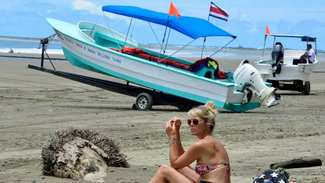 Turista en Costa Rica