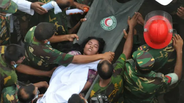 'රානා ප්ලාෂා' විනාශයෙන් පසු