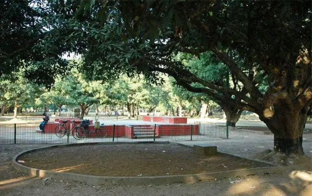 विश्वभारती विश्वविद्यालय परिसर.