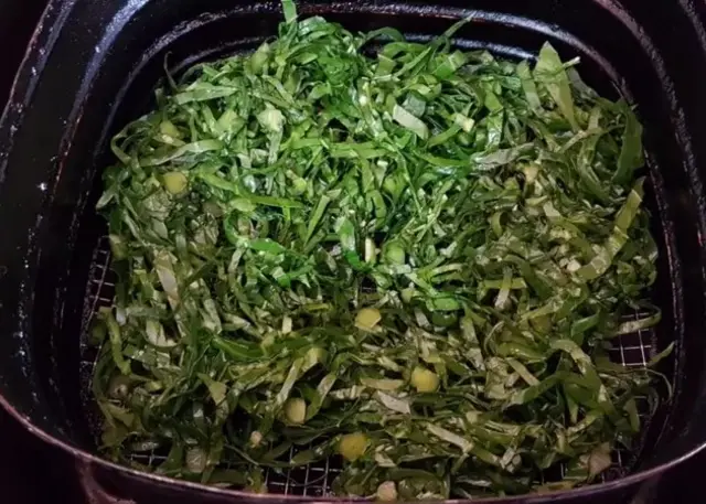 Les légumes peuvent être cuits dans la friteuse