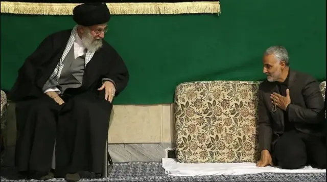 Qasem wuxuu aad ugu dhawaa hogaamiyaha Iran