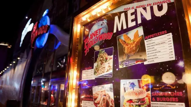 قائمة لبعض الأطعمة