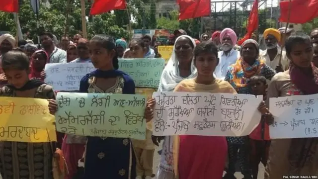 ਤਬਰੇਜ਼ ਅਹਿਮਦ ਦੀ ਮੌਤ ਖਿਲਾਫ਼ ਪੰਜਾਬ ਵਿੱਚ ਵੀ ਰੋਸ ਪ੍ਰਦਰਸ਼ਨ ਕੀਤੇ ਗਏ