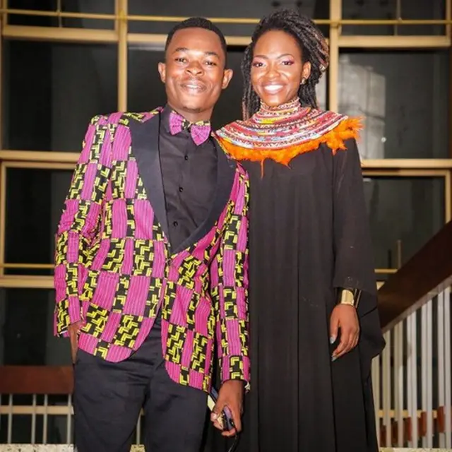 Ulrich Takam, héros d'une web série en compagnie de Lydo, une slammeuse