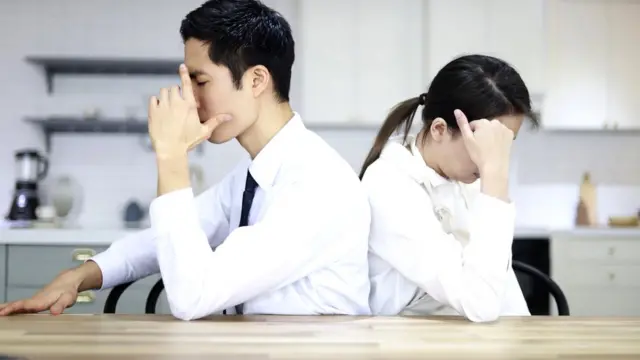 Пара поссорилась