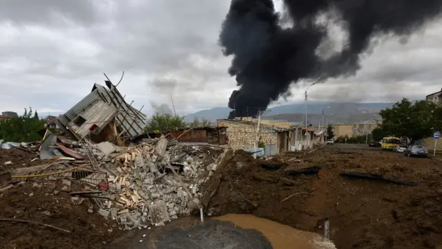 Степанакерт 3 октября