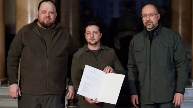 रशियाने हल्ला केल्यानंतर चारच दिवसात युक्रेनने EU मध्ये सहभागी होण्याचा अर्ज केला होता