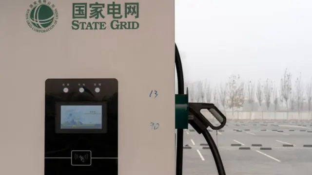 estación de carga en China