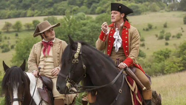 لوك إيفانز وجوش غاد في فيلم الجميلة والوحش