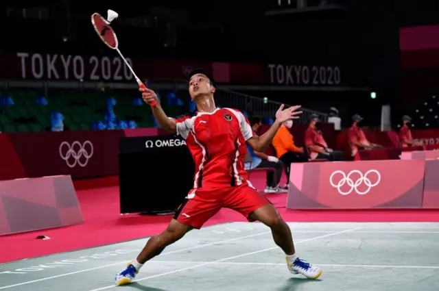 Indonesia, badminton, Anthony Ginting