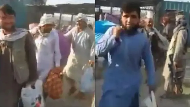 वायरल वीडियो में कथित तौर पर जेल से बाहर आते क़ैदी