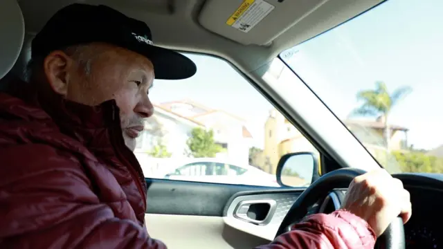 운전 중인 어빙 린