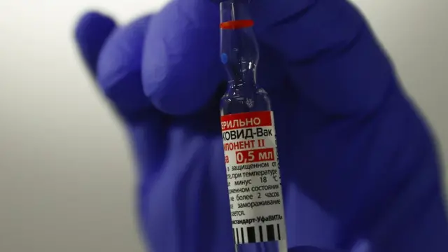 Rusya'nın Sputnik V aşısı.