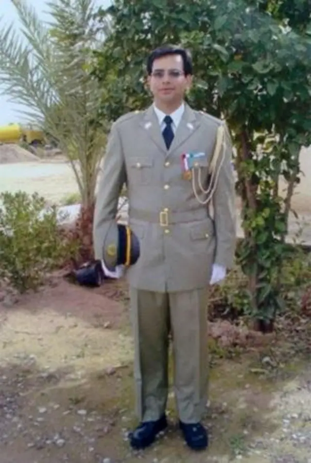 Hassan Heyrany di Irak pada tahun 2006.