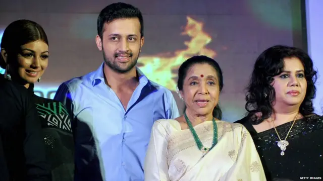 ਆਸ਼ਾ ਭੌਂਸਲੇ ਅਤੇ ਆਤਿਫ ਅਸਲਮ