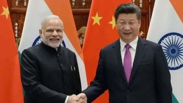नरेंद्र मोदी और शी जिनपिंग