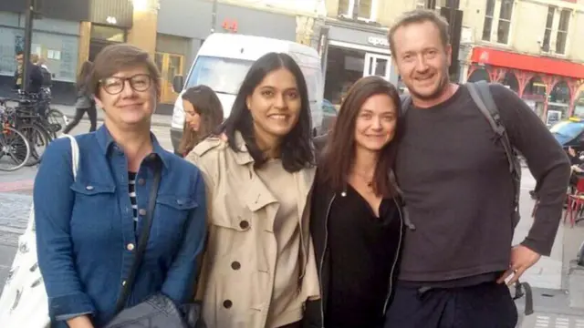 Michael Friedrich y sus colegas de trabajo