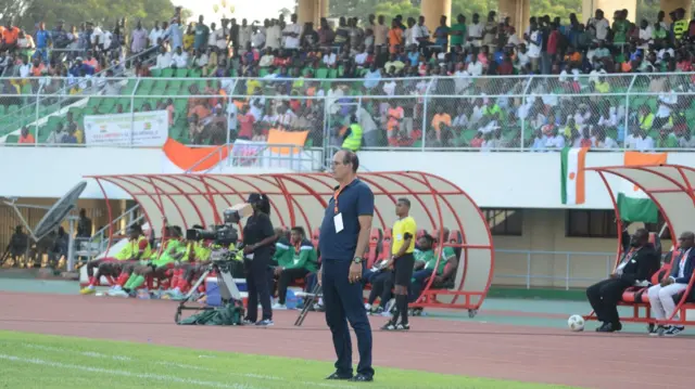 Niger coach Badou Zaki 