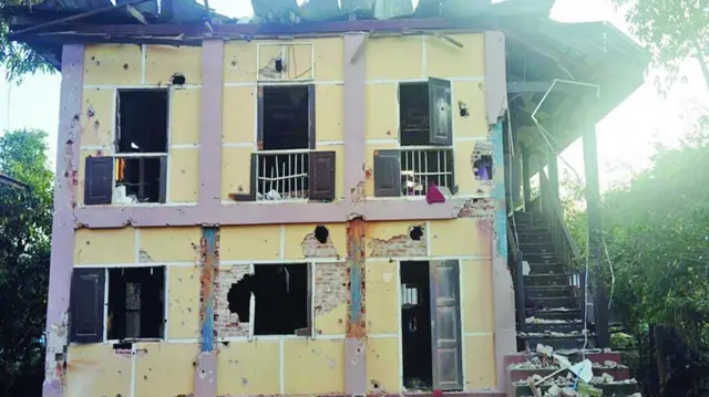 တိုက်ပွဲကြားက ဗန်းမောက်မြို့