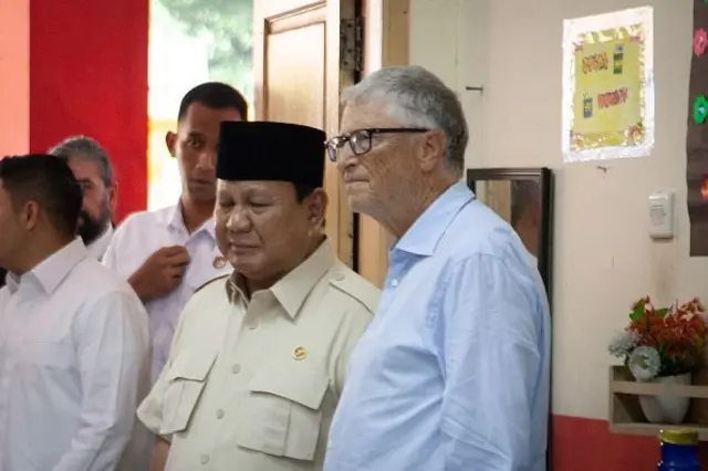 Prabowo dan Bill Gates