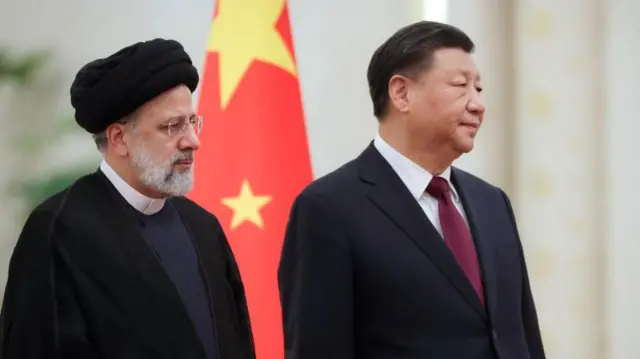 ইরানের প্রেসিডেন্ট রাইসি এবং চীনা প্রেসিডেন্ট শি জিনপিং
