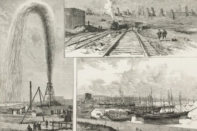 Нефть на Каспии добывали испокон веков