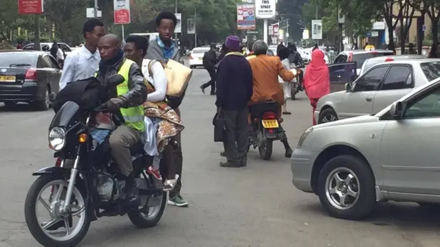 Wengi walitumia bodaboda kusafiri